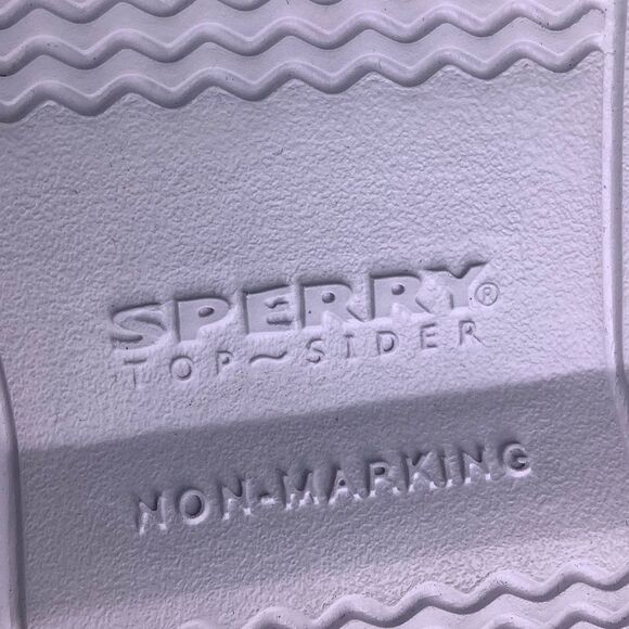 NWOT! Sperry Float Boat Black/White Rubber Women’s Slip On Shoes Sz 9M - Picture 10 of 10